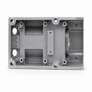 Car lift motor housing